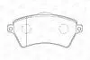 573102CH LANDROVER Тормозные колодки передние Freelander 00- CHAMPION підбір по vin на Brocar