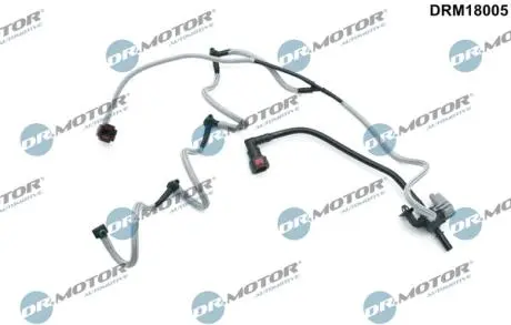 DRM18005 PRZEWÓD PRZELEWOWY RENAULT MASTER 2,5DCI 01- DR.MOTOR подбор по vin на Brocar