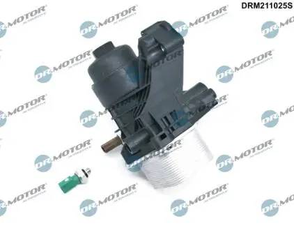 DRM211025S Радіатор масляний з корпусом масляного фільтра DR.MOTOR підбір по vin на Brocar