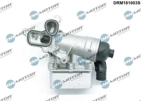 DRM181003S Радіатор масляний з корпусом масляного фільтра DR.MOTOR підбір по vin на Brocar