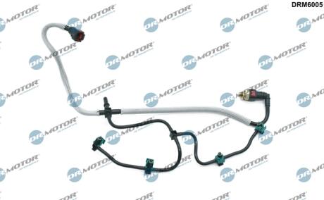 DRM6005 PRZEWÓD PRZELEWOWY FORD TRANSIT 2,4TDCI DR.MOTOR подбор по vin на Brocar