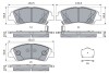 0986494760 KLOCKI HAM. HYUNDAI P. I10 1,0-1,2 13- BOSCH підбір по vin на Brocar