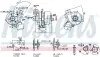 93478 TURBO RENAULT 1,5DCI KANGOO 08- 103KM NISSENS підбір по vin на Brocar