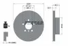 92327005 TARCZA HAM. BMW P. 3 2,0 19- TEXTAR підбір по vin на Brocar