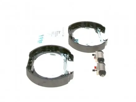 0204114700 ZESTAW SZCZĘK HAM. FORD TRANSIT 1,0/1,5-1,6 TDCI 14- KPL. Z CYLINDERKAMI BOSCH підбір по vin на Brocar