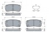 0986494971 KLOCKI HAM. KIA T. SORENTO 2,0-2,2 CRDI/2,4 GDI 4WD 15- BOSCH підбір по vin на Brocar