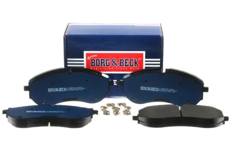 BBP2837 Тормозные колодки дисковые BF BORG&BECK підбір по vin на Brocar