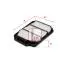 Фильтр воздушный Chevrolet Lacetti/Nubira 2.0D 05- S3676A