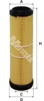 A893 Фильтр воздушный E200/300 CDI W211 OM647/648 02-09 M-FILTER подбор по vin на Brocar