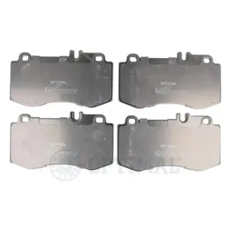 BP12716 KLOCKI HAMULCOWE MERCEDES-BENZ CLS (C218), CLS SHOOTING BRAKE (X218), E-CLASS (W212), E-CLAS 09-17 PRZOD SZT OPTIMAL OPTIMAL підбір по vin на Brocar
