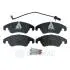 KLOCKI HAMULCOWE AUDI A6 (4G2 4GC C7) A6 ALLROAD (4GH 4GJ C7) A6 AVANT (4G5 4GD 08> PRZOD SZT OPTIMAL BP12749