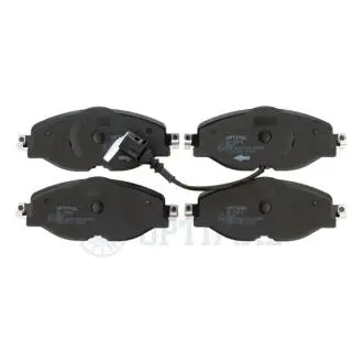 BP12618 Колодки тормозные (передние) Audi A3/Q2/Q3/Seat/Skoda Octavia/Kodiaq/VW Golf/Passat B8 12- (+датчик) OPTIMAL подбор по vin на Brocar