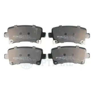 BP12454 Колодки тормозные (задние) Opel Insignia 08-17/Chevrolet Malibu/Bentley Flying Spur 12-/Saab 9-5 10- OPTIMAL подбор по vin на Brocar