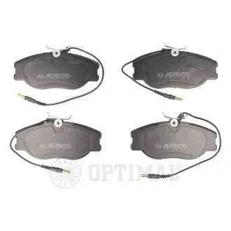 BP10043 Колодки гальмівні (передні) Citroen Jumpy/Evasion/Fiat Scudo/Peugeot Expert/806 95-06 (+датчики)) OPTIMAL підбір по vin на Brocar