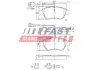 FT29124 Колодки передние Fiat Grande Punto/Panda 1.2-1.4i/1.3D 05&gt;/ Peugeot Bipper/ Citroen Nemo FAST підбір по vin на Brocar