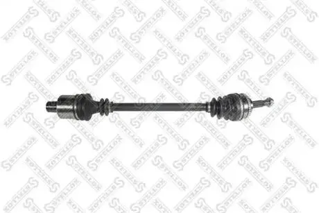 1582059SX Піввісь права 740mm ABS+ Renault Clio II, Kangoo, Thalia I, Thalia II 1.2-1.6 09.98- STELLOX підбір по vin на Brocar