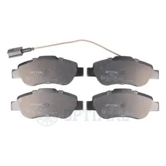 BP12331 KLOCKI HAMULCOWE FIAT 500 (312), 500 C (312), FORD KA (RU8) 07> PRZOD SZT OPTIMAL OPTIMAL підбір по vin на Brocar