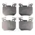 KLOCKI HAMULCOWE BMW 1 CONVERTIBLE (E88), 1 COUPE (E82) 07-13 TYL SZT OPTIMAL BP12481