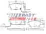 FT29523 Колодки тормозные задние дисковые комплект FORD Transit 06-14, Connect 02-13 FAST підбір по vin на Brocar