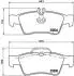 51000511 Колодки тормозные (задние) MB E-class (W211/W212)/S-class (W220/W221) 98- ASHIKA підбір по vin на Brocar