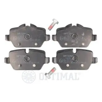 BP12236 Колодки гальмівні (задні) BMW 1 (E81/E82/E87)/3 (E90/E91/E92/E93) 04-13 OPTIMAL підбір по vin на Brocar