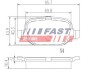 FT29104 Fast КОЛОДКИ ТОРМ. ЗАДН. ALFA ROMEO 147/156 03-05, LANCIA LYBRA 99-02 FAST підбір по vin на Brocar