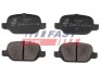 FT29104 Fast КОЛОДКИ ТОРМ. ЗАДН. ALFA ROMEO 147/156 03-05, LANCIA LYBRA 99-02 FAST підбір по vin на Brocar