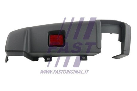 FT91400 Кут бампера FIAT DUCATO 06>/ 14> ЗАД ЛЕВ СЕРЫЙ ОТРАЖАТЕЛЬ 270° FAST подбор по vin на Brocar