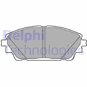 LP3633 Колодки тормозные (задние) Mazda 3 IV 18-/CX-30 19-/MX-30 20- DELPHI подбор по vin на Brocar