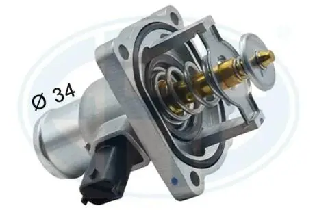 350592A Термостат Opel Astra/Vectra 1.6/1.8 00- (105°) (с прокладкой) ERA підбір по vin на Brocar