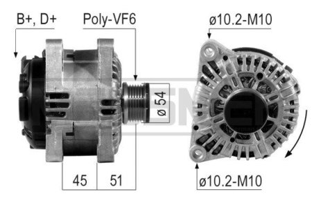 210243A ERA-MESSMER PEUGEOT,LANCIA,SUZUKI,ALFA ROMEO,CITROËN,FIAT ERA подбор по vin на Brocar