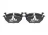 0986494925 Колодки гальмівні (передні) Audi A1 10-18/A3/Seat/Skoda Fabia/Octavia/VW Golf 96-/Caddy/Polo 04- BOSCH підбір по vin на Brocar