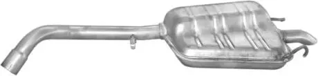 08127 Глушник Ford Escort 1.6i, 1.8i -16V kombi kat 92-95 POLMOSTROW підбір по vin на Brocar