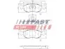 FT29122 Колодки гальмівні передние ATE -05 FIAT Doblo 00-09 FAST підбір по vin на Brocar