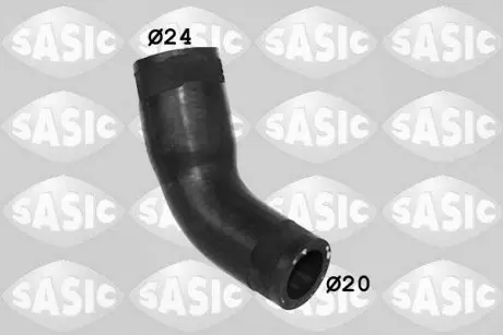 3356069 Патрубок воздушного радиатора AUDI A4 B6 1.9 TDI SASIC підбір по vin на Brocar