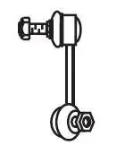 F4456 LACZNIK STABILIZATORA MITSUBISHI PAJERO, SHOGUN FRAP подбор по vin на Brocar