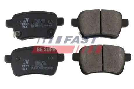 FT29554 КОЛОДКИ ТОРМОЗНЫЕ FIAT TIPO 16> ЗАД БЕЗ ДАТЧИКА FAST подбор по vin на Brocar