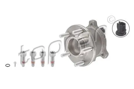 304871 Набор подшипников ступицы колеса. FORD C-MAX 10- TOPRAN підбір по vin на Brocar