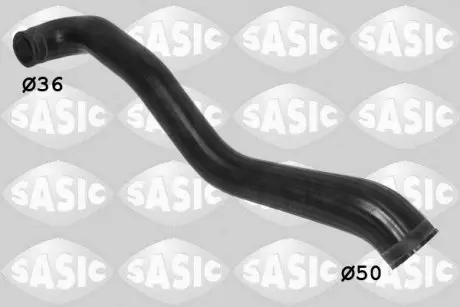3336084 Патрубок повітряного радіатора BMW 3 E46 2.0D SASIC підбір по vin на Brocar