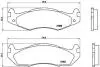 P37001 Комплект тормозных колодок, дисковый тормоз BREMBO підбір по vin на Brocar