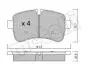 Колодки тормозные (задние) Iveco Daily IV-VI 06- 2207110
