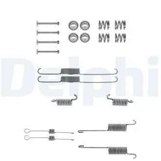 LY1039 Ремкомплект барабанних(гальмівних) колодок DELPHI підбір по vin на Brocar