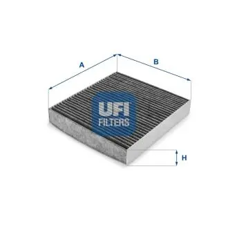 5422700 Фільтр, повітря у внутрішньому просторі UFI підбір по vin на Brocar