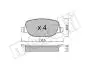 Колодки тормозные (задние) Alfa Romeo 159/Brera/Spider/Lancia Thesis 02-12 2207040