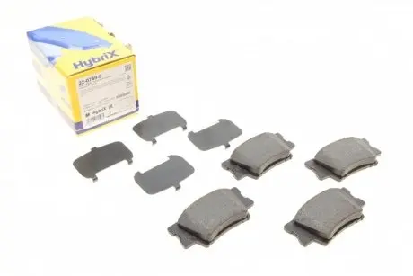 2207490 Колодки тормозные (задние) Toyota Camry/Rav4 IV 05-/Avalon 12-18/Lexus ES 06-18 METELLI подбор по vin на Brocar