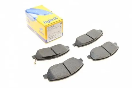 2207870 Колодки тормозные (передние) Hyundai Santa Fe II/III/Genesis 06-/Kia Sorento/Ssangyong Korando 09- METELLI подбор по vin на Brocar