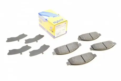 2207910 Колодки тормозные (передние) Mitsubishi L200 05-/Pajero Sport II 08-/Fiat Fullback 16- METELLI подбор по vin на Brocar