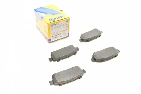 2208400 Колодки тормозные (задние) Nissan Rogue 10-13/Opel Zafira C/Mokka 11-/Astra J/Chevrolet Cruze 09- METELLI подбор по vin на Brocar