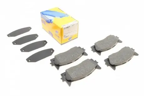 2208820 Колодки гальмівні (передні) Toyota Camry 06-/Lexus ES 06-18 METELLI підбір по vin на Brocar