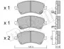 2204460 Колодки гальмівні (передні) Toyota Corolla 01-14 METELLI підбір по vin на Brocar